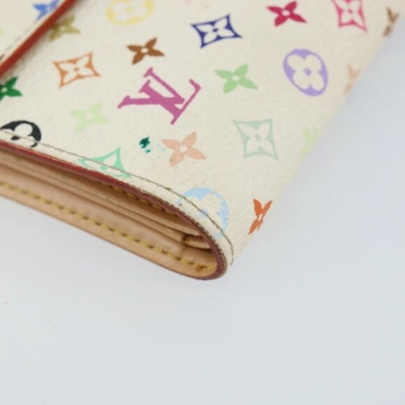 LOUIS VUITTON Multicolor Portefeuille Koala Rich Wallet White M58081 Auth 142759 - Picture 4 of 16